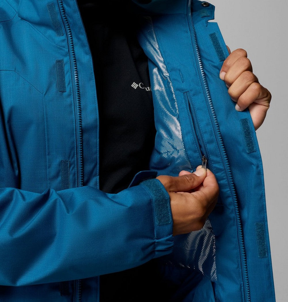 Men's Insulated Ski Jacket - Dark Blue