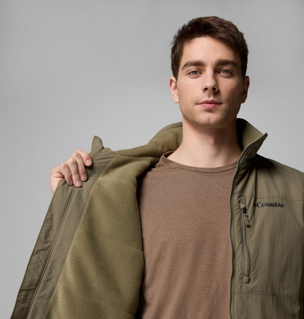 Men's Lightweight Insulated Jacket - Gray
