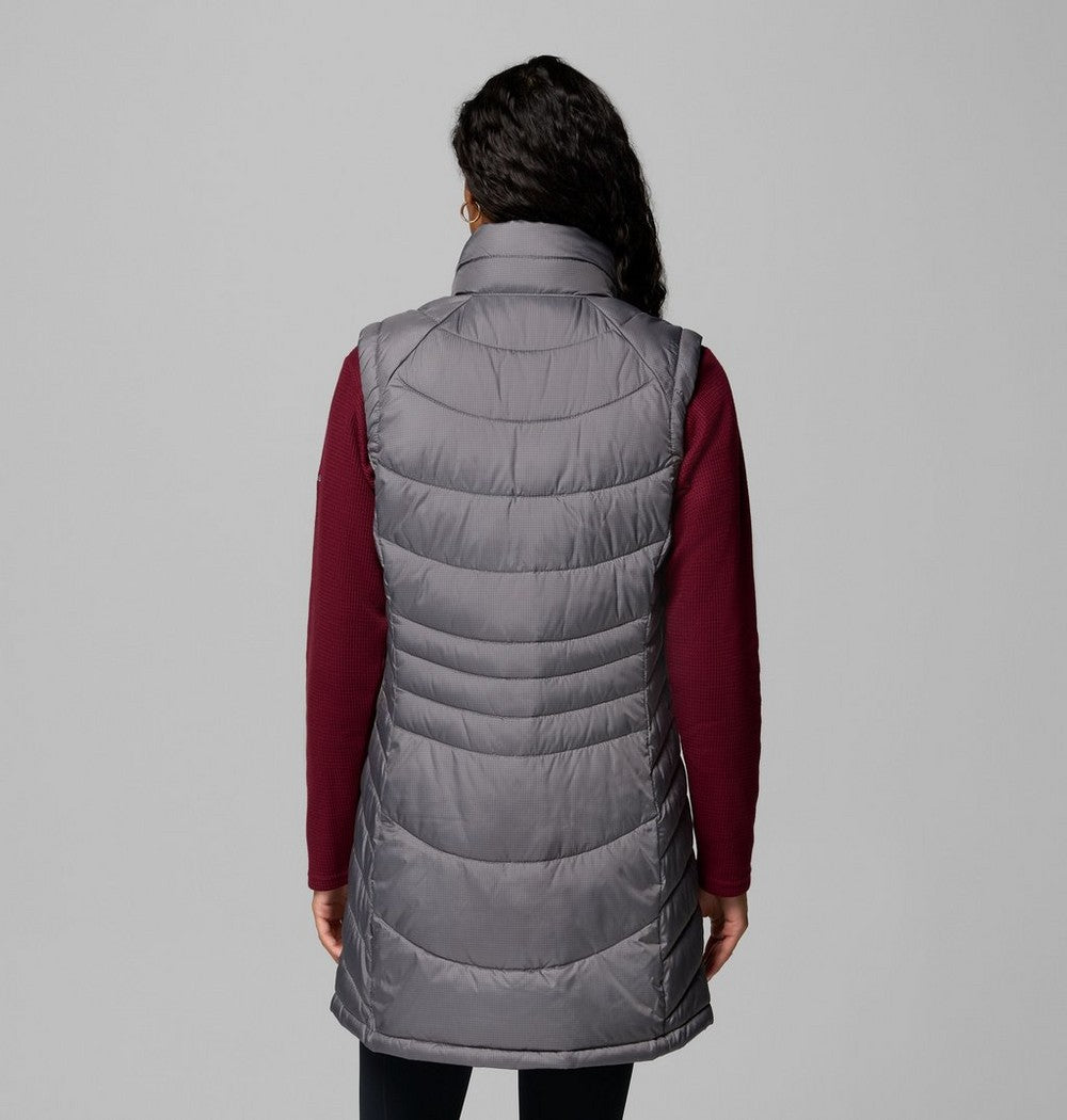 Women's Long Insulated Vest - Sage