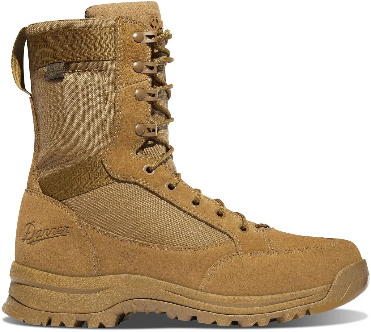 8-Inch Waterproof Military Boot - Coyote