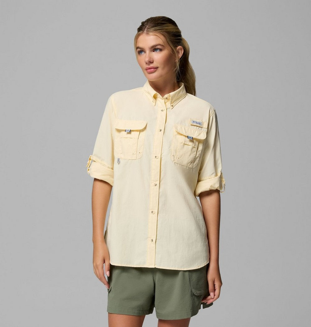 Women's Long Sleeve Fishing Shirt - Pink