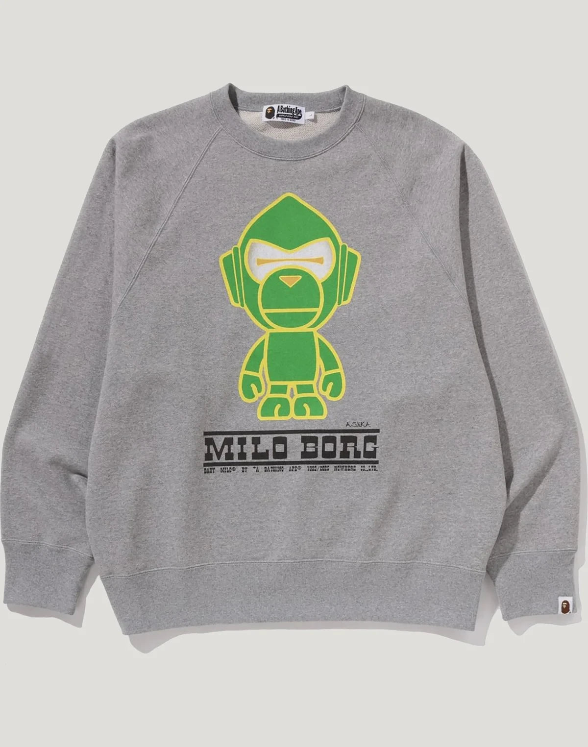 Men's Relaxed Crewneck Sweatshirt - Black