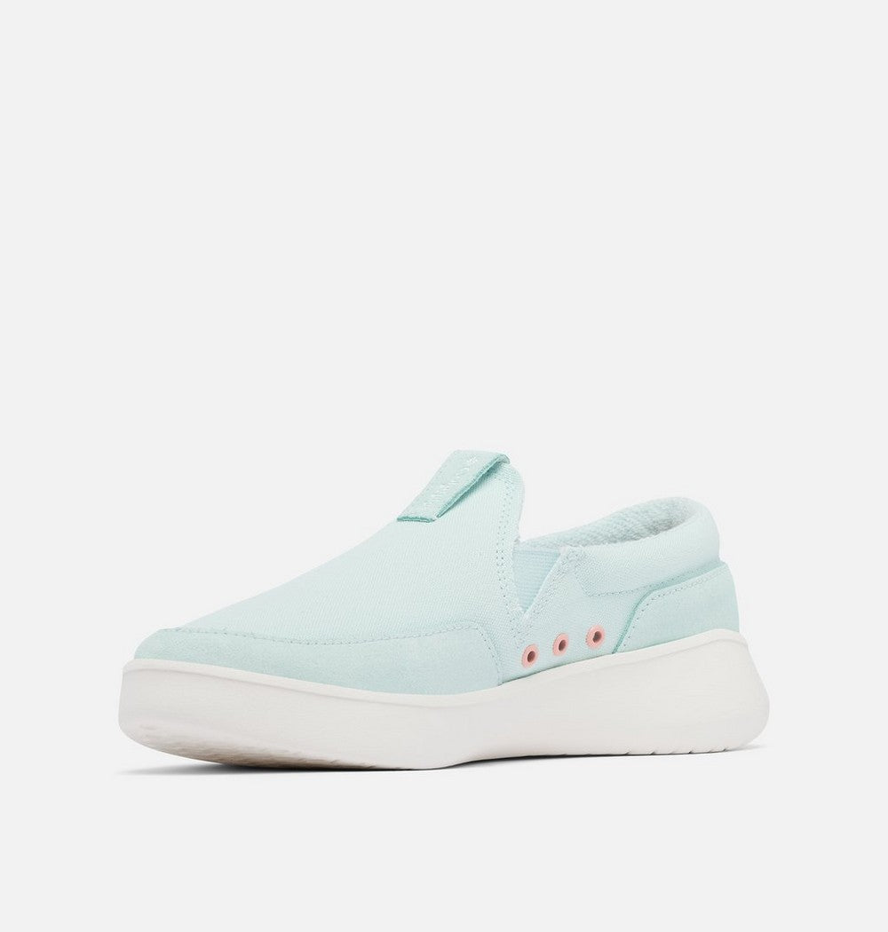 Women's Canvas Deck Shoe - Tan