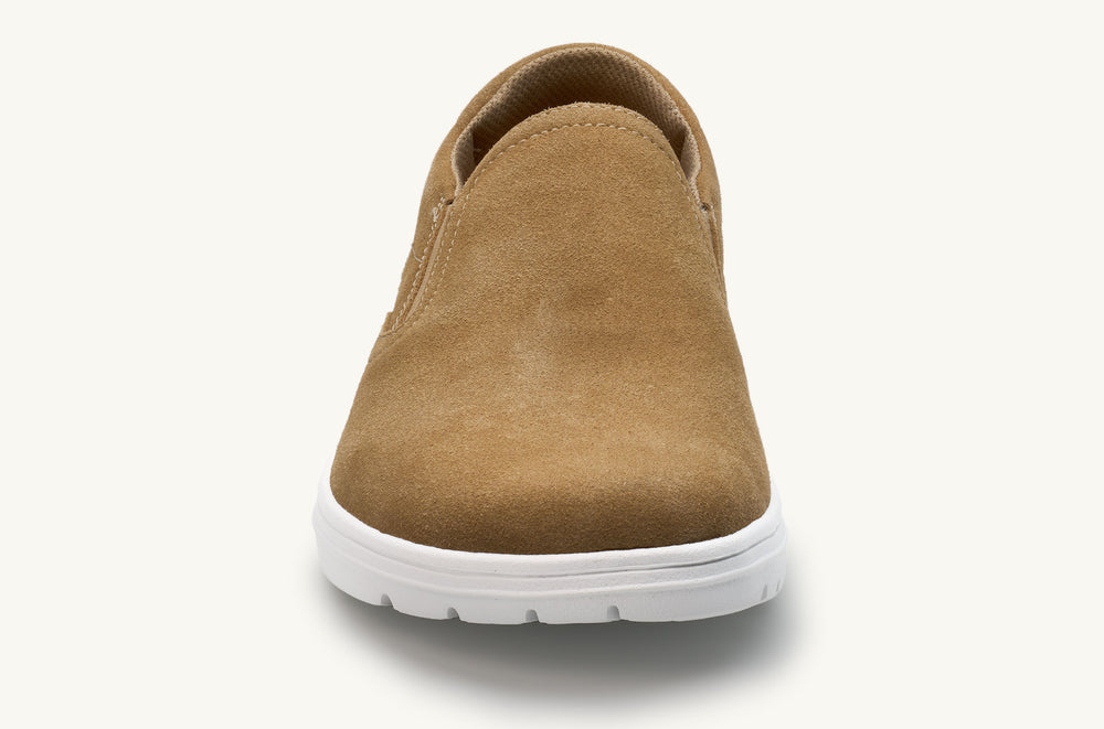 Women's Suede Slip-On Shoe - Driftwood