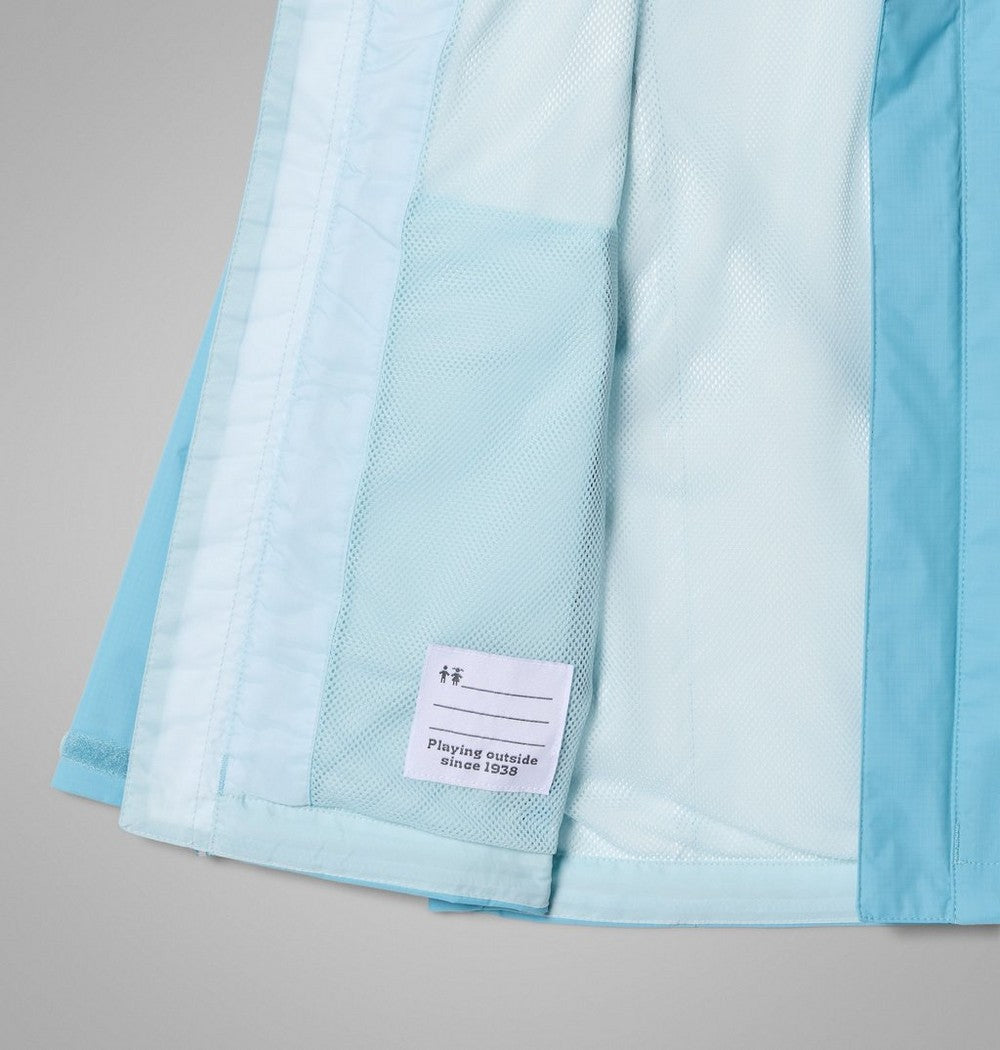 Kids' Packable Waterproof Rain Jacket - Blue