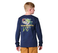 Boys' Fish Graphic T-Shirt - Navy