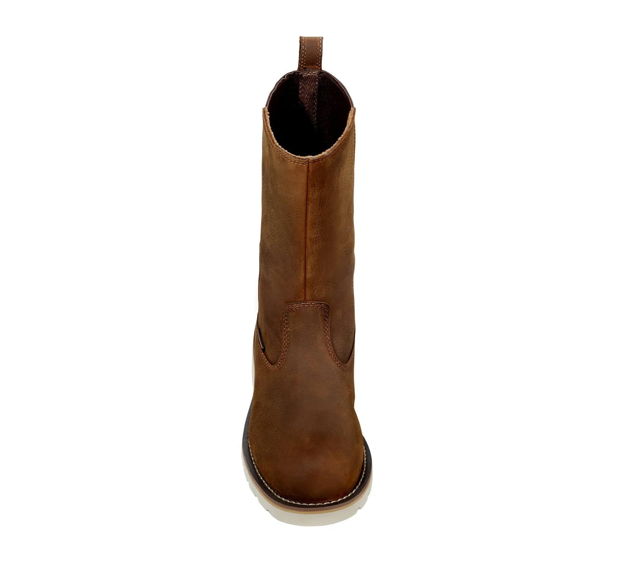 Women's 10-Inch Waterproof Steel Toe Pull-On Boot