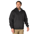 Men's Water-Repellent Reinforced Hoodie - Black