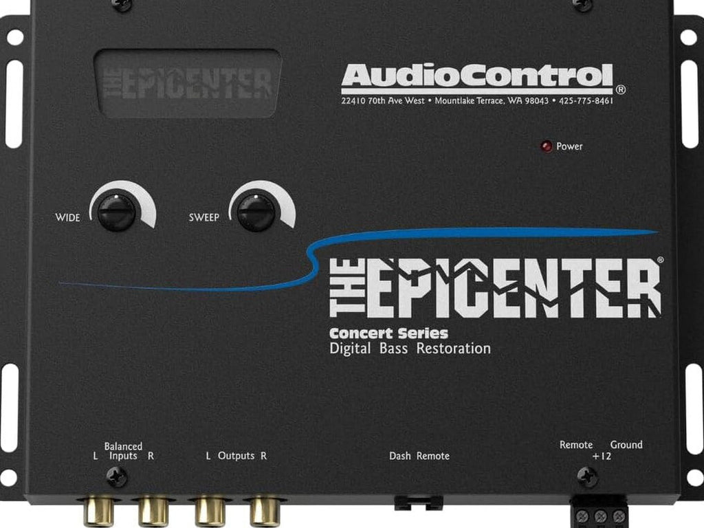 AudioControl Digital Bass Restoration Processor With Wired Remote - Epicenter