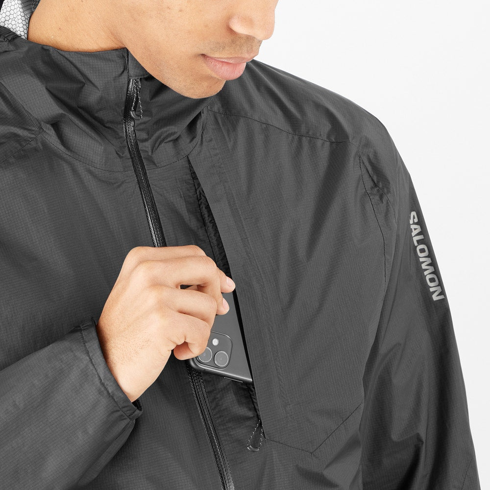 Men's Packable Waterproof Shell Jacket