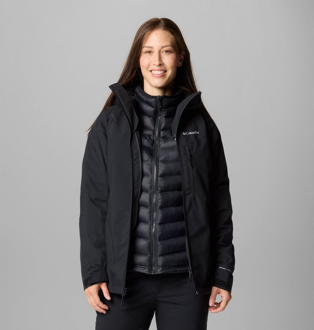 Women's 3-In-1 Waterproof Jacket - Brown