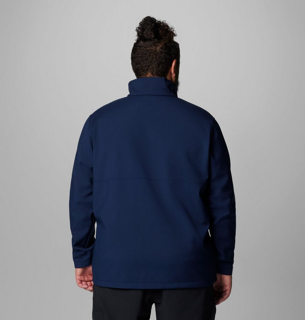 Men's Big Softshell Jacket - Grey