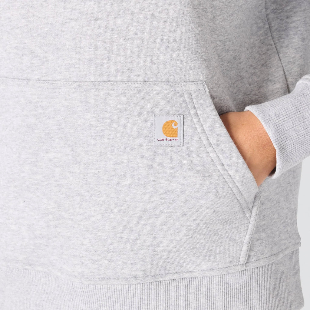 Women's Fleece Pullover Hoodie - Berry Heather