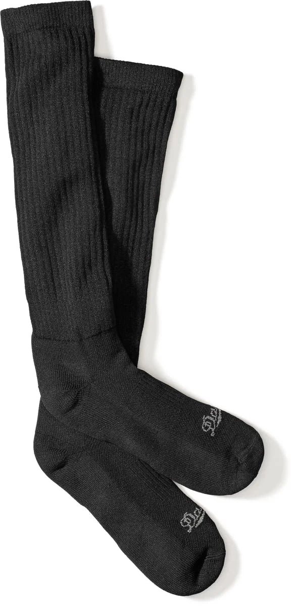 Hot Weather Over-The-Calf Socks - Black