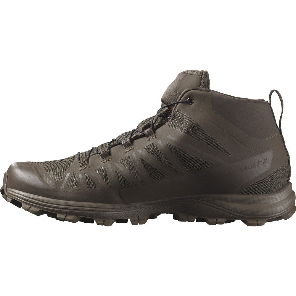 Waterproof Mid-Cut Tactical Boots - Brown