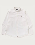 Men's Nylon Cotton Oxford Shirt - White
