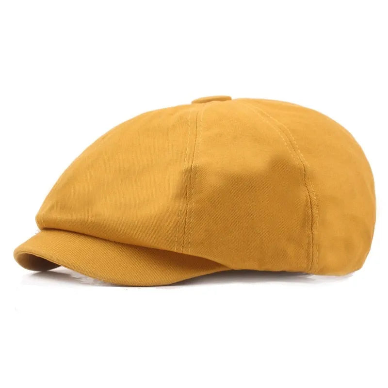 "Ny Pump" Newsboy Cotton Cap