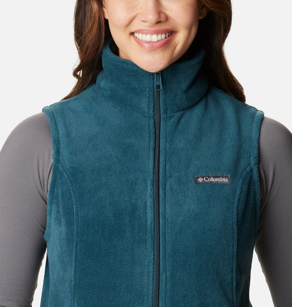 Women's Fleece Vest - Chalk