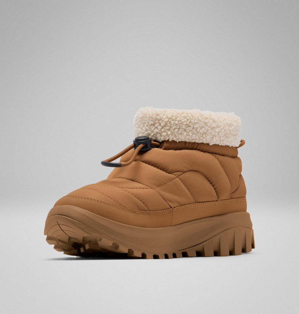 Women's Wide Insulated Short Winter Boot - Grey