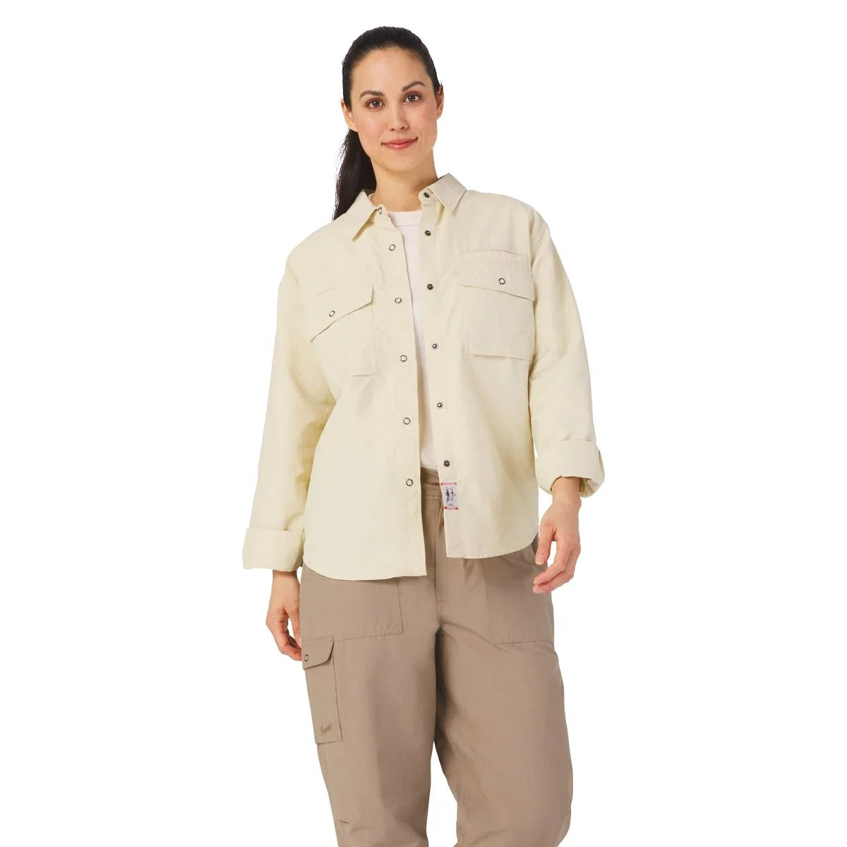 Nylon Ripstop Overshirt - Gray Green