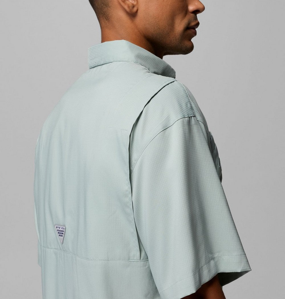 Men's Short-Sleeve Fishing Shirt - Blue