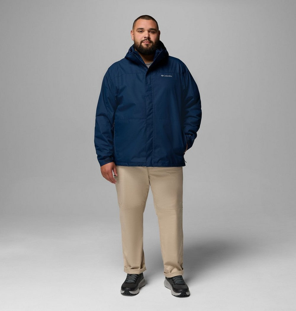 Men's Big 3-In-1 Waterproof Jacket - Green