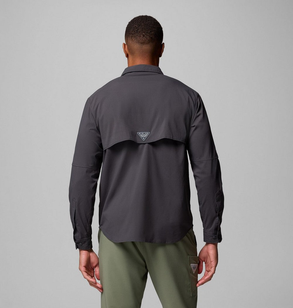 Men's UPF 50 Fishing Button-Up Shirt - Navy