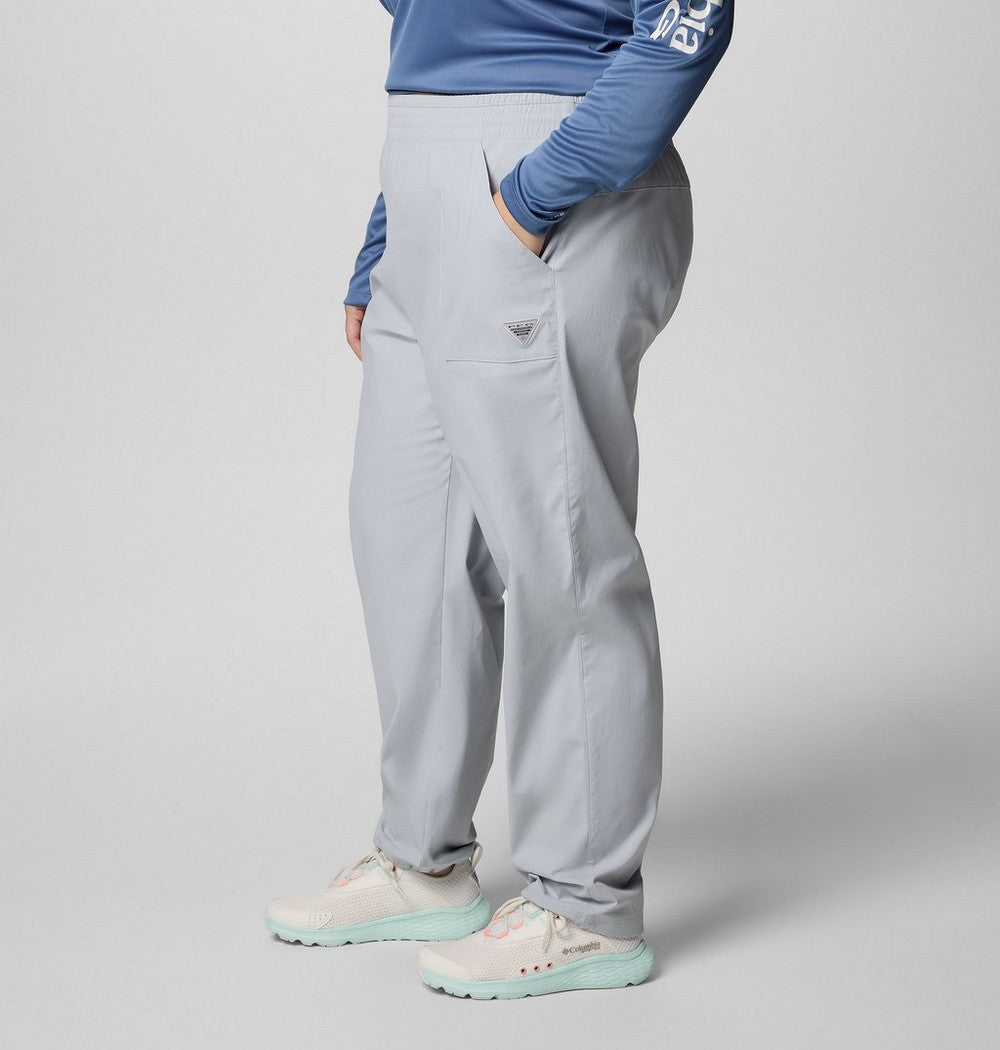 Women's Plus Stretch Fishing Pants - Gray