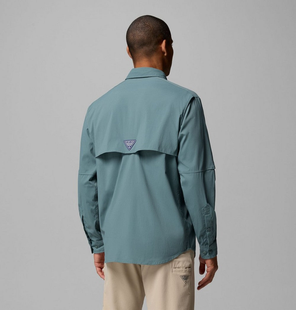 Men's UPF 50 Fishing Button-Up Shirt - Navy