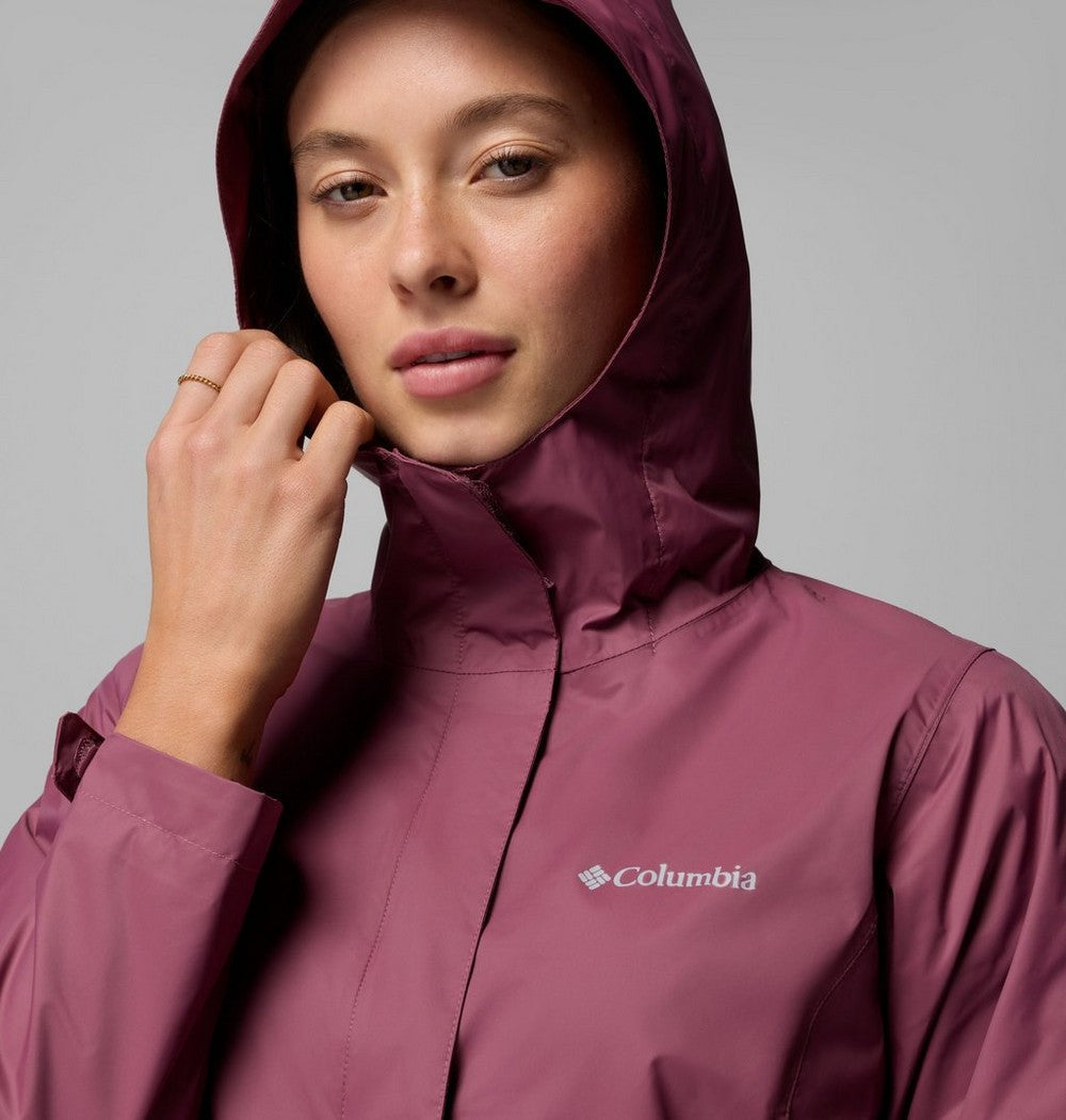 Women's Packable Rain Jacket - Fig