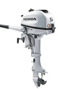 HONDA MARINE 5HP Outboard Motor With Tiller Handle 20 Shaft - BF5DHLHNA