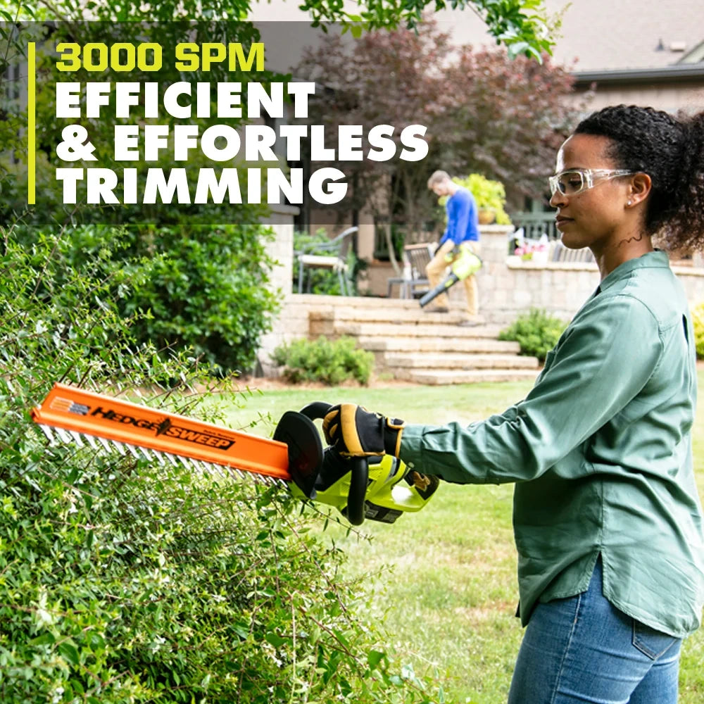 18V Cordless 22-Inch Hedge Trimmer