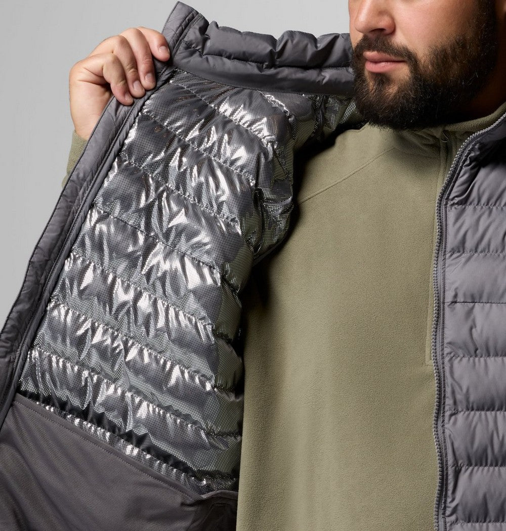 Men's Big Insulated Puffer Vest - Green