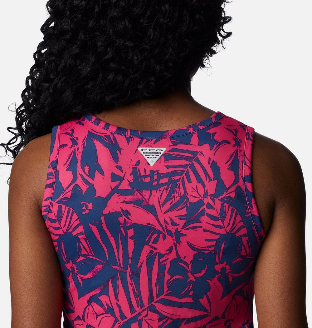 Women's UPF 50 Tank Dress - Gray Print