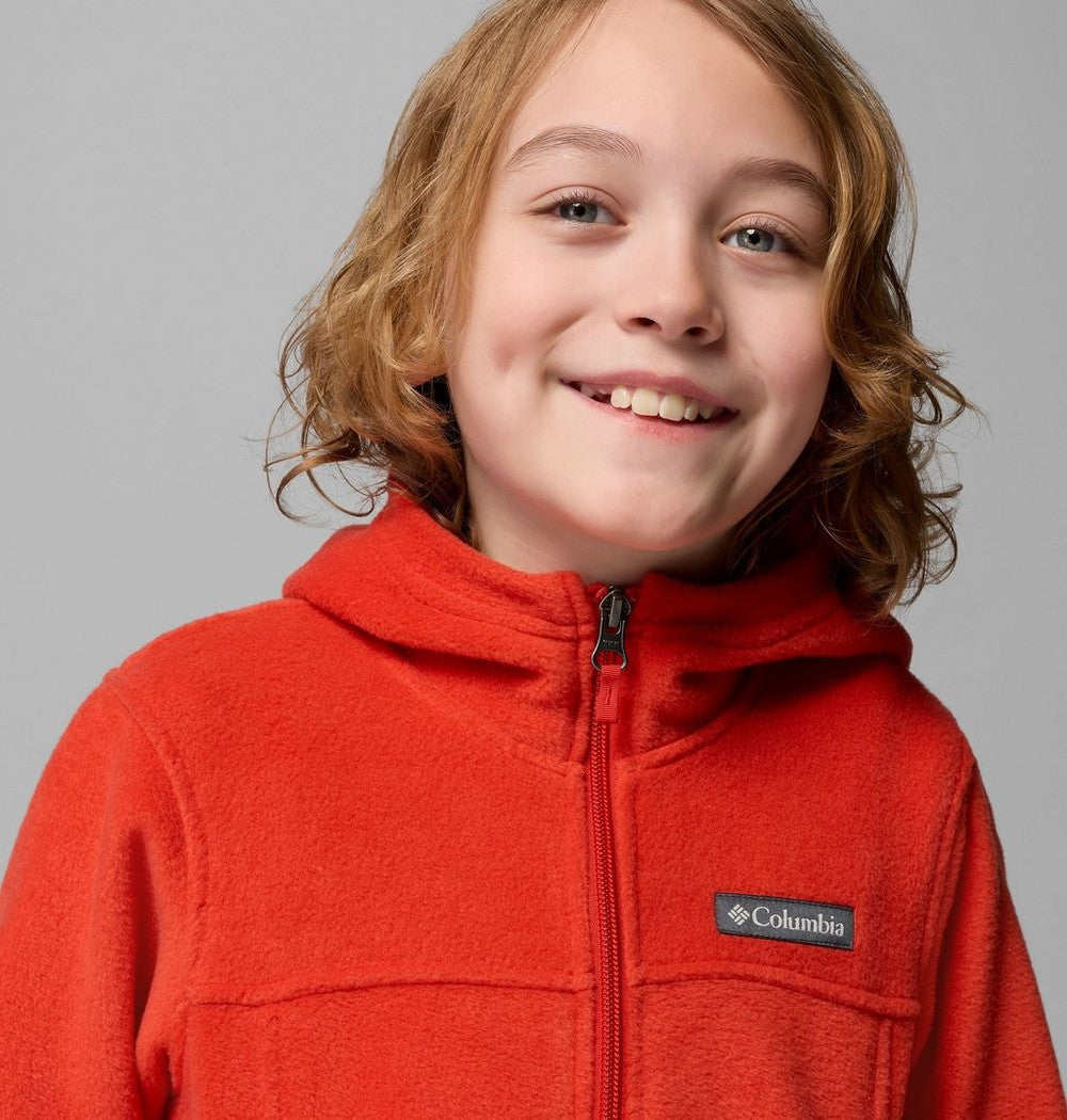 Boys' Hooded Fleece Jacket - Green