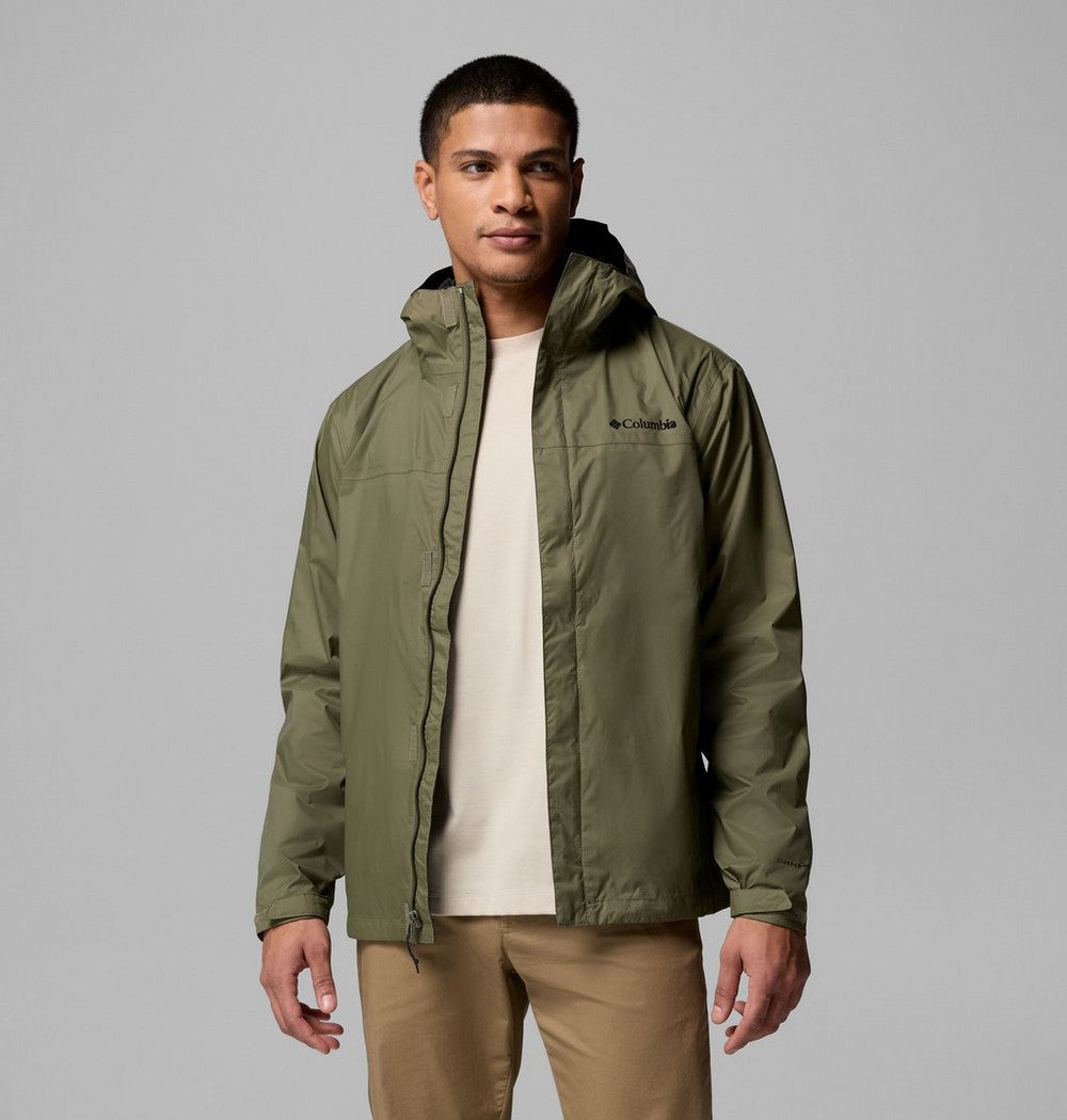 Men's Packable Rain Jacket - Blue
