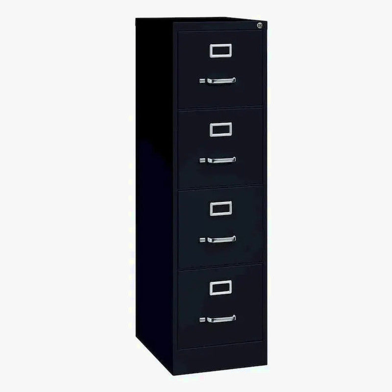 Hirsh Commercial Four-Drawer Vertical Letter File Cabinet, 22D