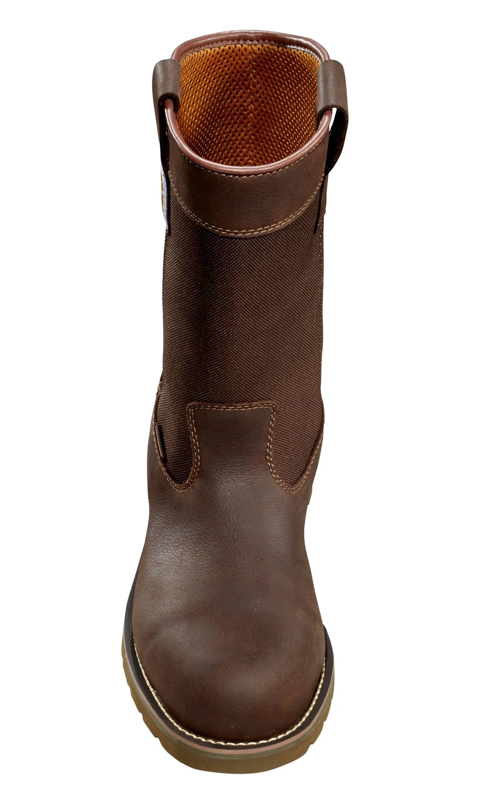 10-Inch Waterproof Steel Toe Pull-On Work Boot