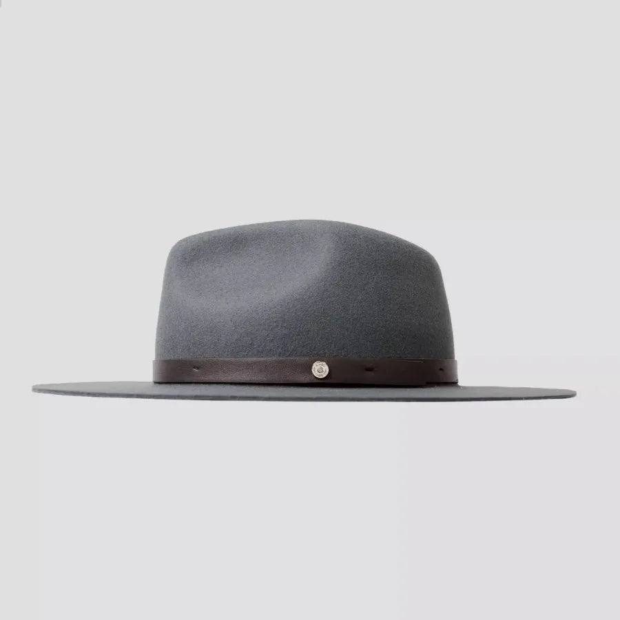 Geoffery Fedora-Dark Grey