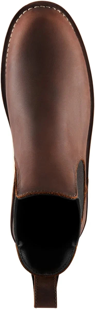Men's 6-Inch Steel Toe Work Chelsea Boot - Brown