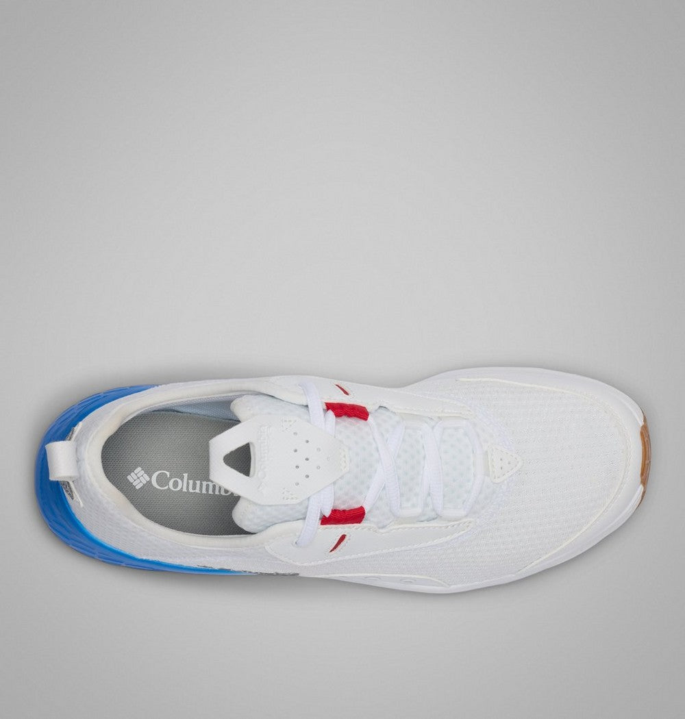 Men's Fishing Deck Shoe - Blue Red