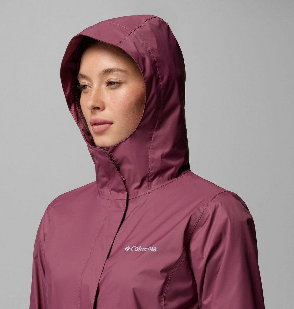 Women's Packable Rain Jacket - Fig