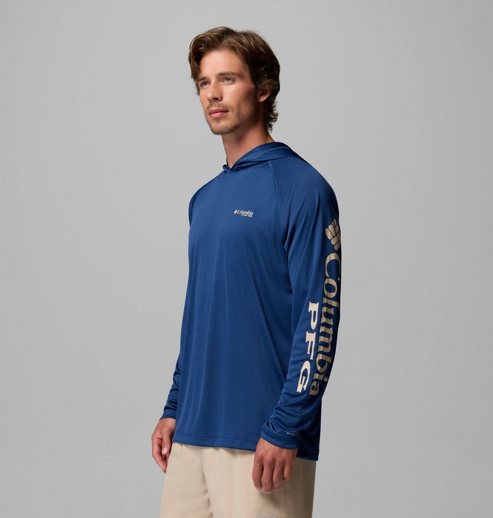 Men's Long-Sleeve Sun Hoodie - Gray