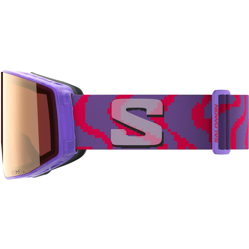 Snow Goggles With Extra Lens - Violet