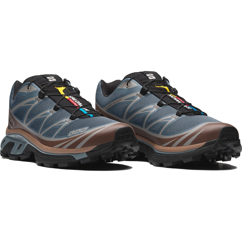 Mesh Trail-Inspired Sneakers - Gray