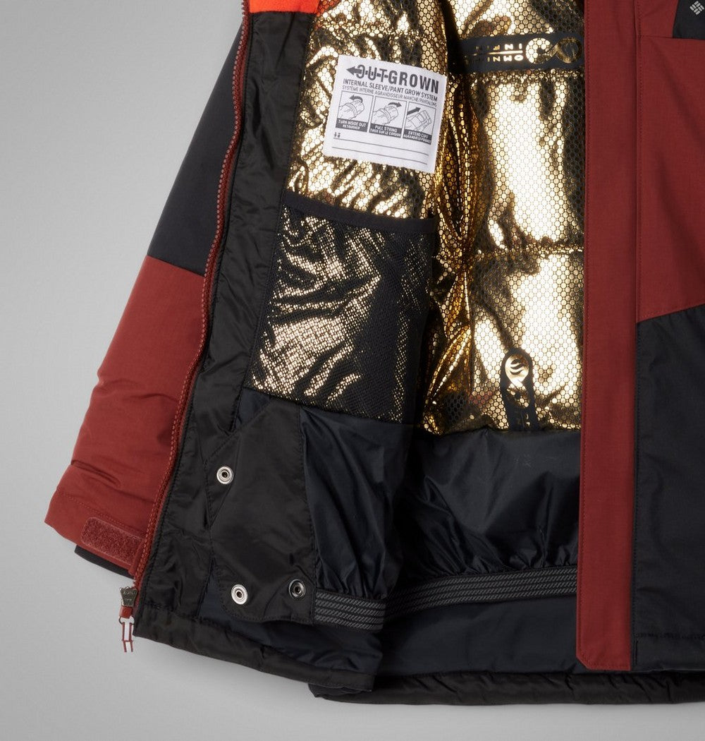Boys' Waterproof Insulated Ski Jacket - Black
