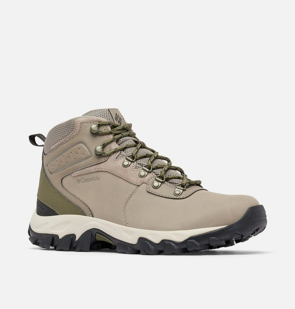 Men's Wide Waterproof Hiking Boot - Tan Blue
