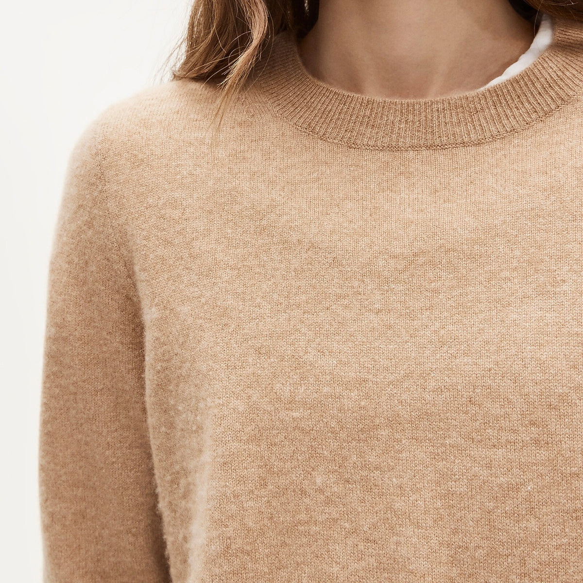 Cashmere Classic-Fit Crewneck Sweater - Black