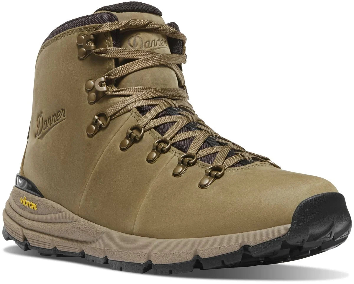 Men's Waterproof Leather Hiking Boot - Olive