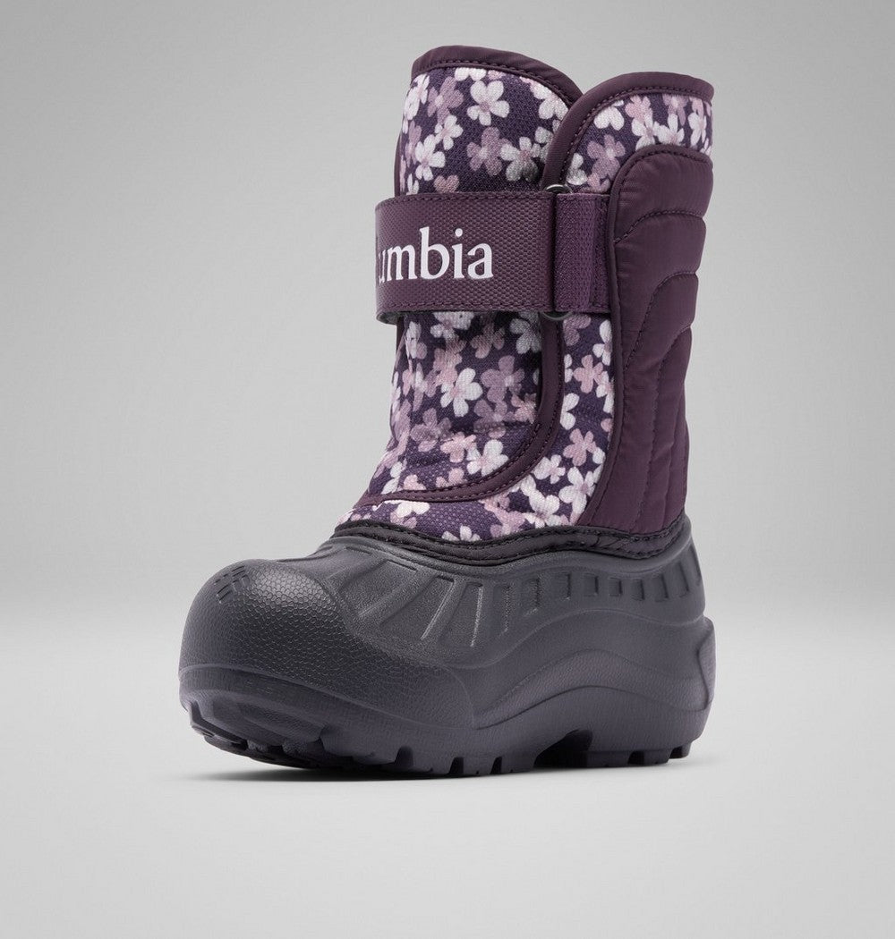 Kids' Strap Snow Boot - Purple Floral